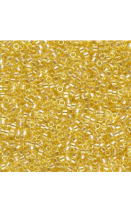 Miyuki delica Beads 11/0 - Transparent yellow luster DB-1886